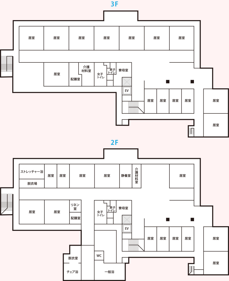 3F,2F